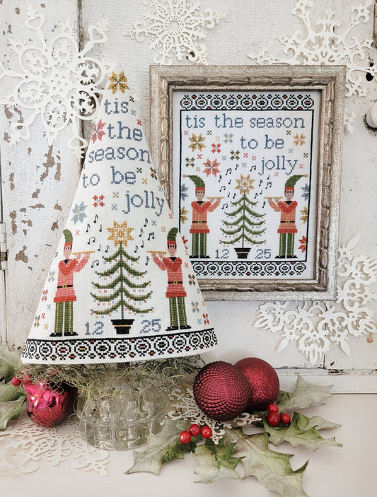 Hello From Liz Mathews Eleventh Day of Christmas Sampler and Tree