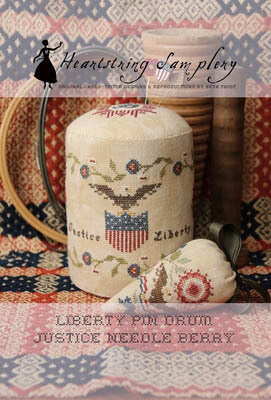 Heartstring Samplery Liberty Pin Drum/Justice Needle Berries
