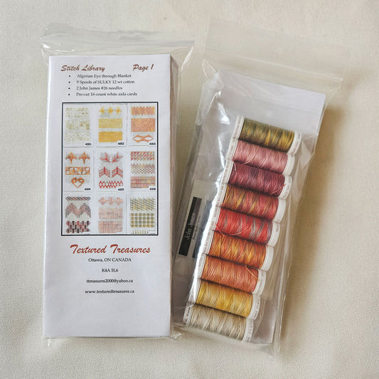 Textured Treasures Stitch Library