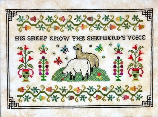 Monticello Stitches His Sheep Know