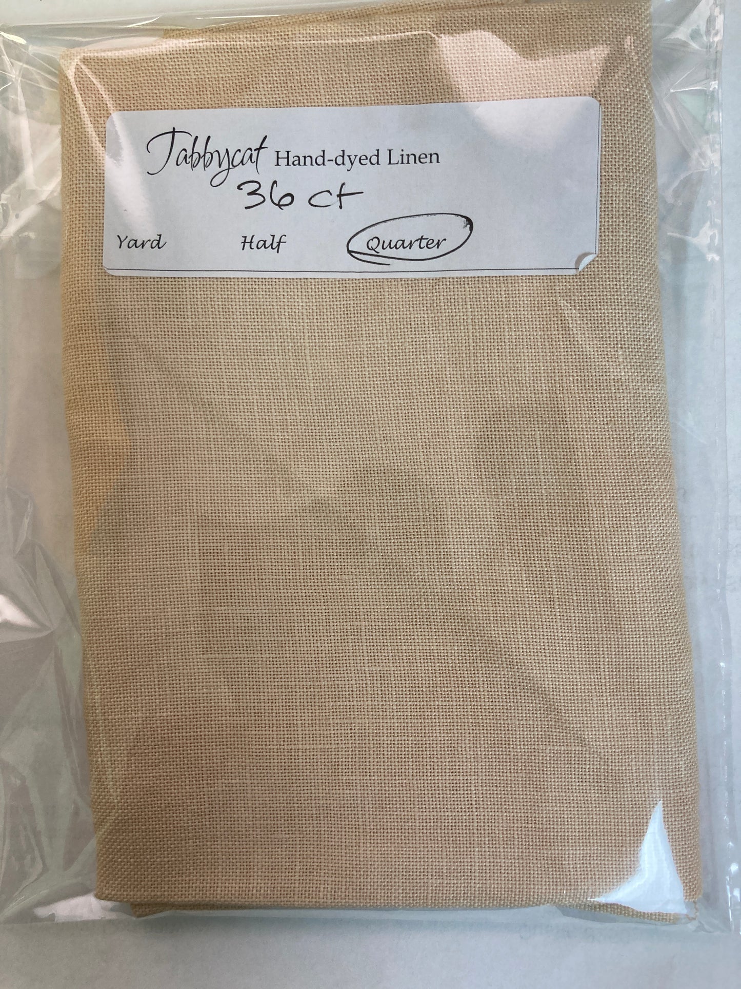 Tabbycat Hand-dyed Linen