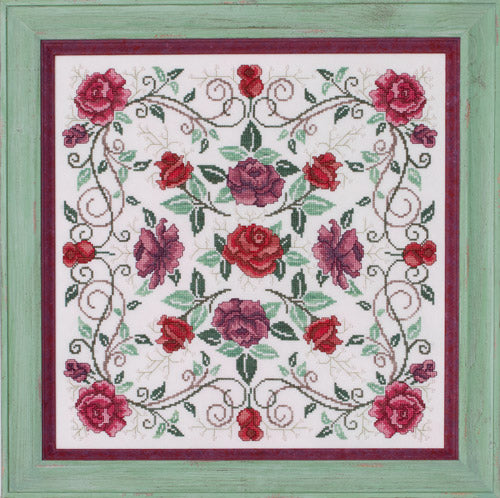 Glendon Place Rosaceae (the Rose Mandala)