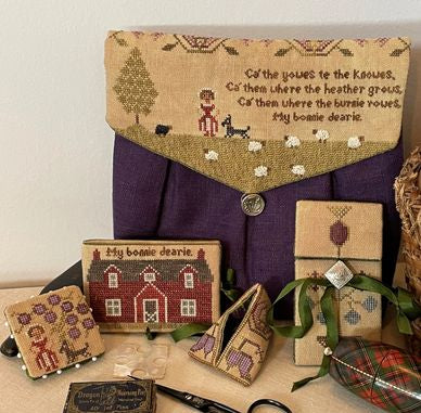 Needlemade Designs My Bonnie Dearie Purse & Smalls