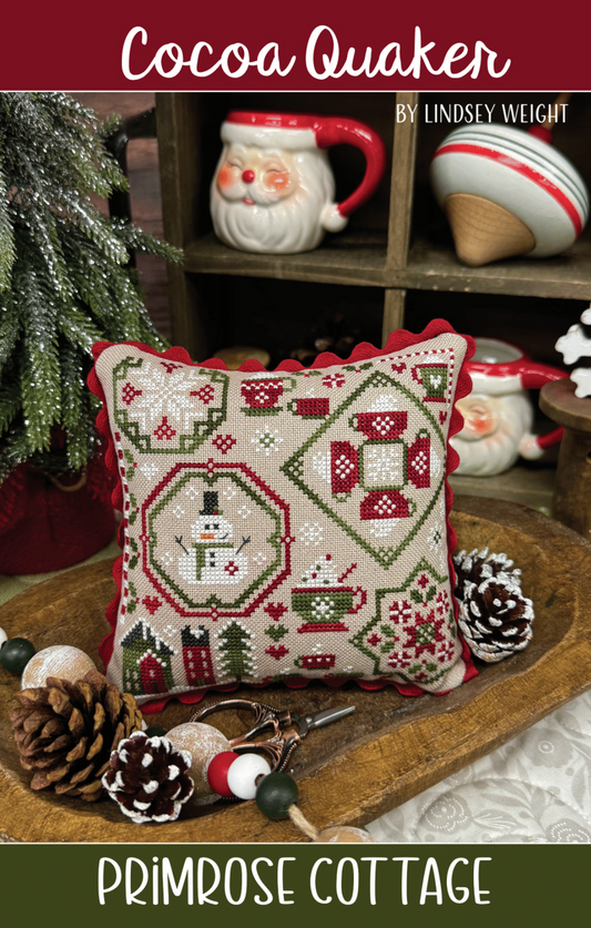 Primrose Cottage Stitches Cocoa Quaker PCS-151