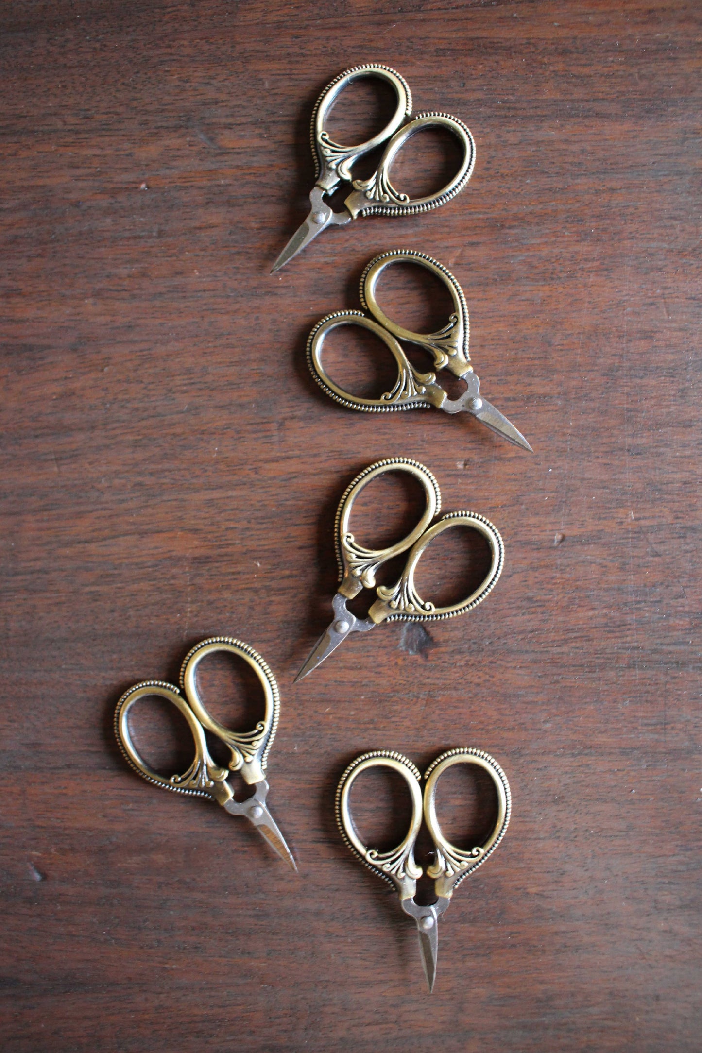 NNK Press - Mini Embroidery Scissors: Antique Copper