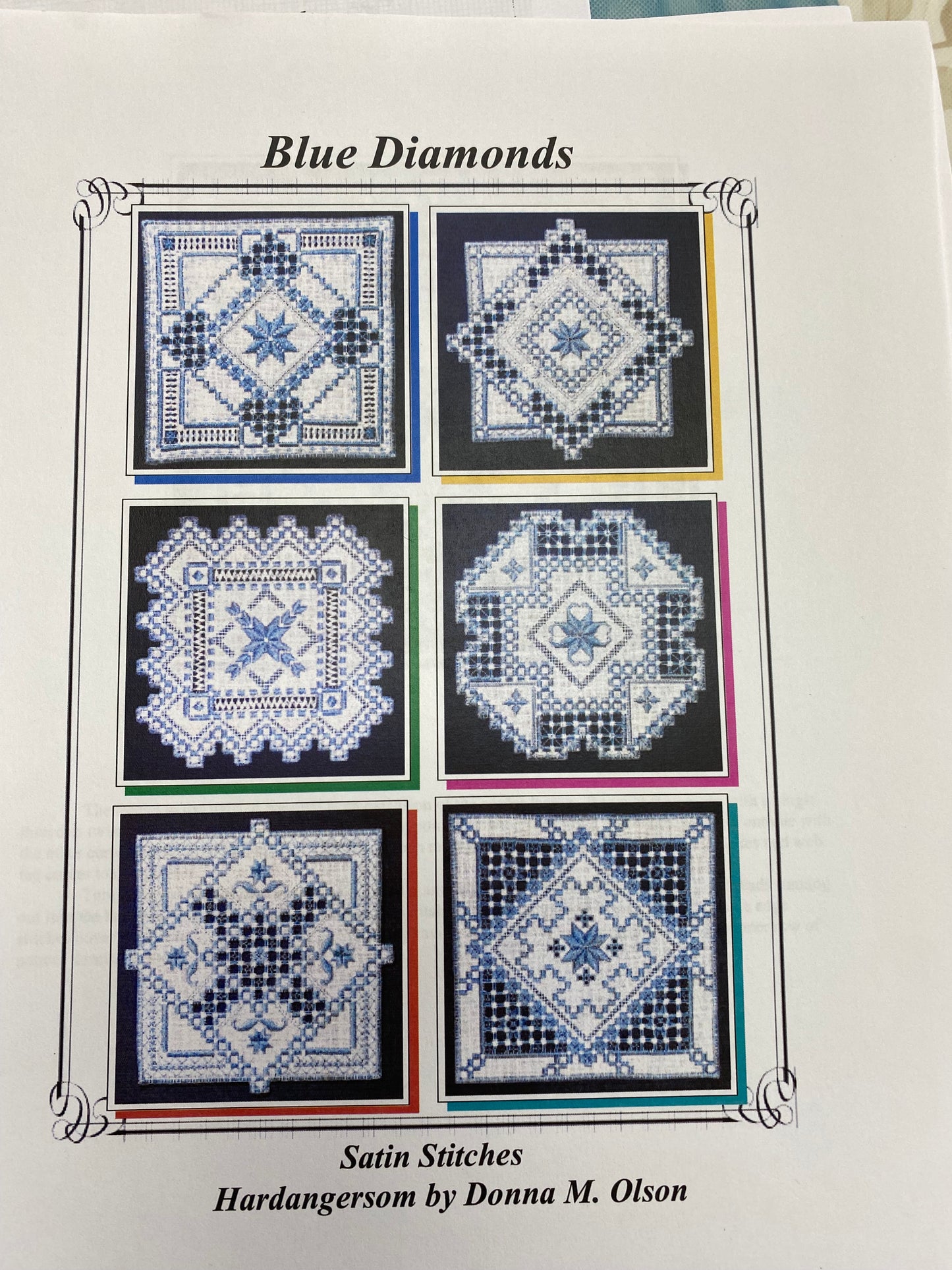 Hardanger Patterns by Donna Olson