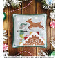 Luminous Fiber Arts.    Mousecapades 2 - On The Housetop
