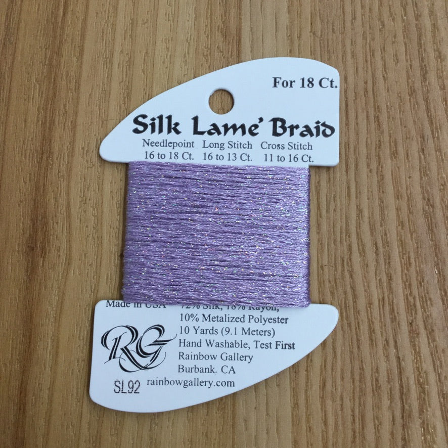 Silk Lame Braid by Rainbow Gallery
