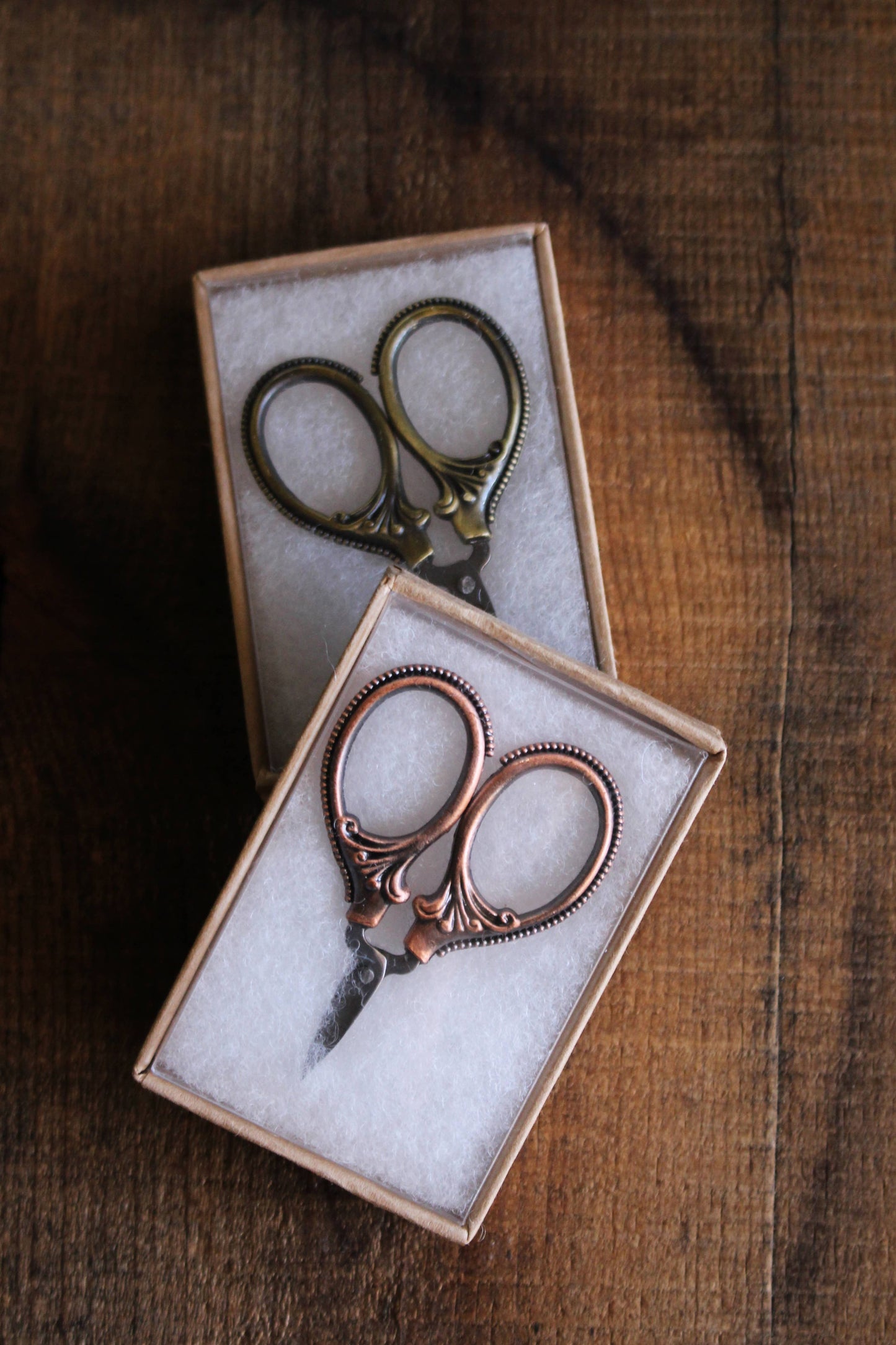 NNK Press - Mini Embroidery Scissors: Antique Gold