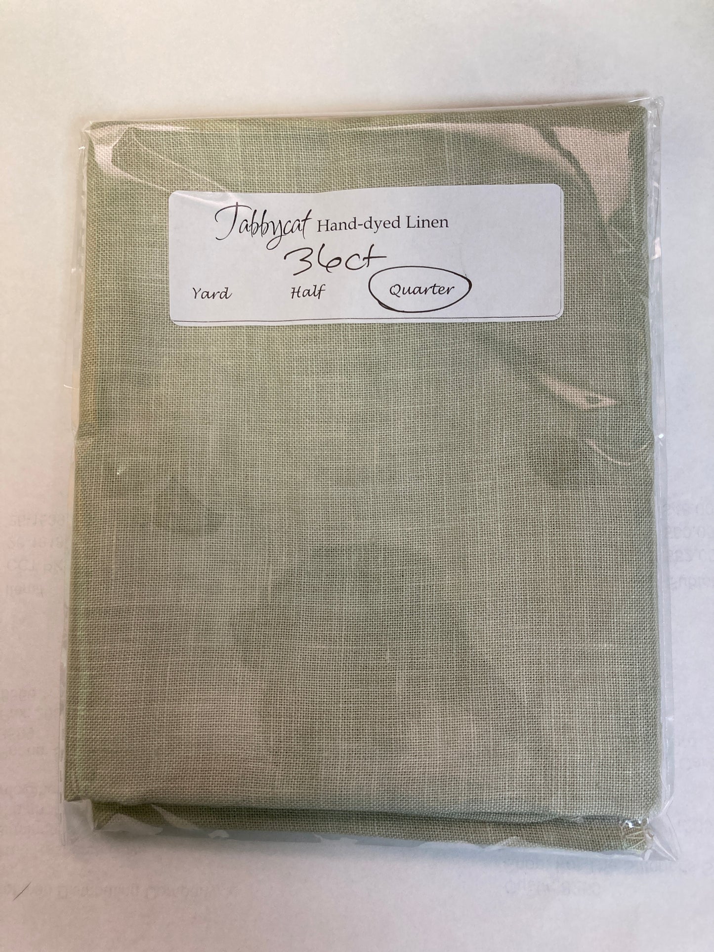 Tabbycat Hand-dyed Linen