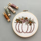 And Other Adventures Embroidery Co - Beginner Hand Embroidery Kit - Smokey Purple Pumpkin