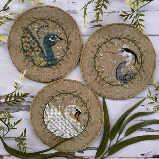 Puntini Puntini Elegant Birds Trio