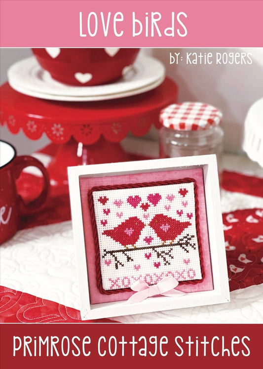 Primrose Cottage Stitches Love Birds PCS-049