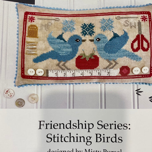 Friendship Series: Stitching Birds by Luminous Fiber Arts