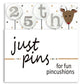 Just Another Button Company Mini pins