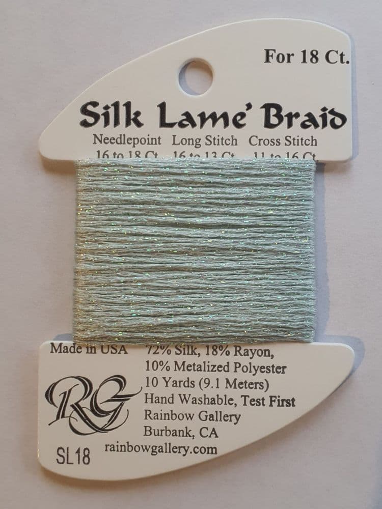 Silk Lame Braid by Rainbow Gallery