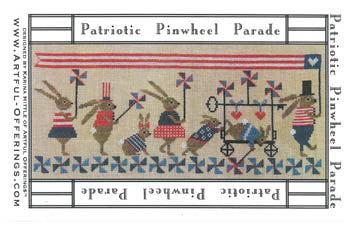 Patriotic Pinwheel Parade by Artful-Offering