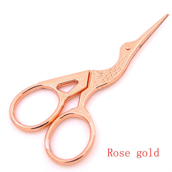 Crane Mouth Scissor - Rose Gold