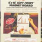 Loran Magnet Board with Ruler 8 x 10