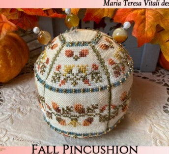 Fall Pincushion by MTV Designs