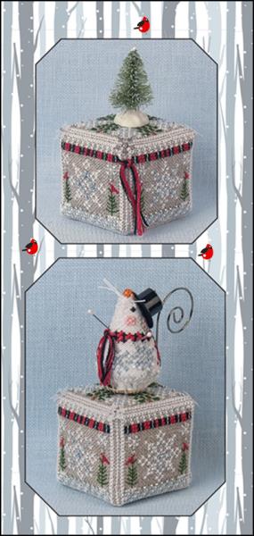 Frosty Snow Cube & Embellishments by Just Nan